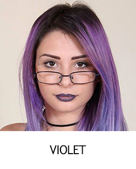 Violet - NylonFeetLove